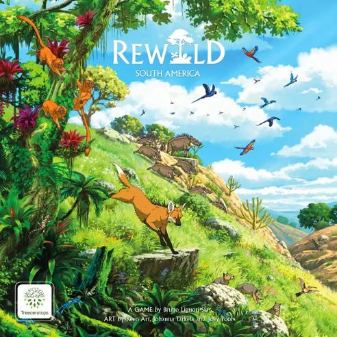 Rewild: South America Board Game